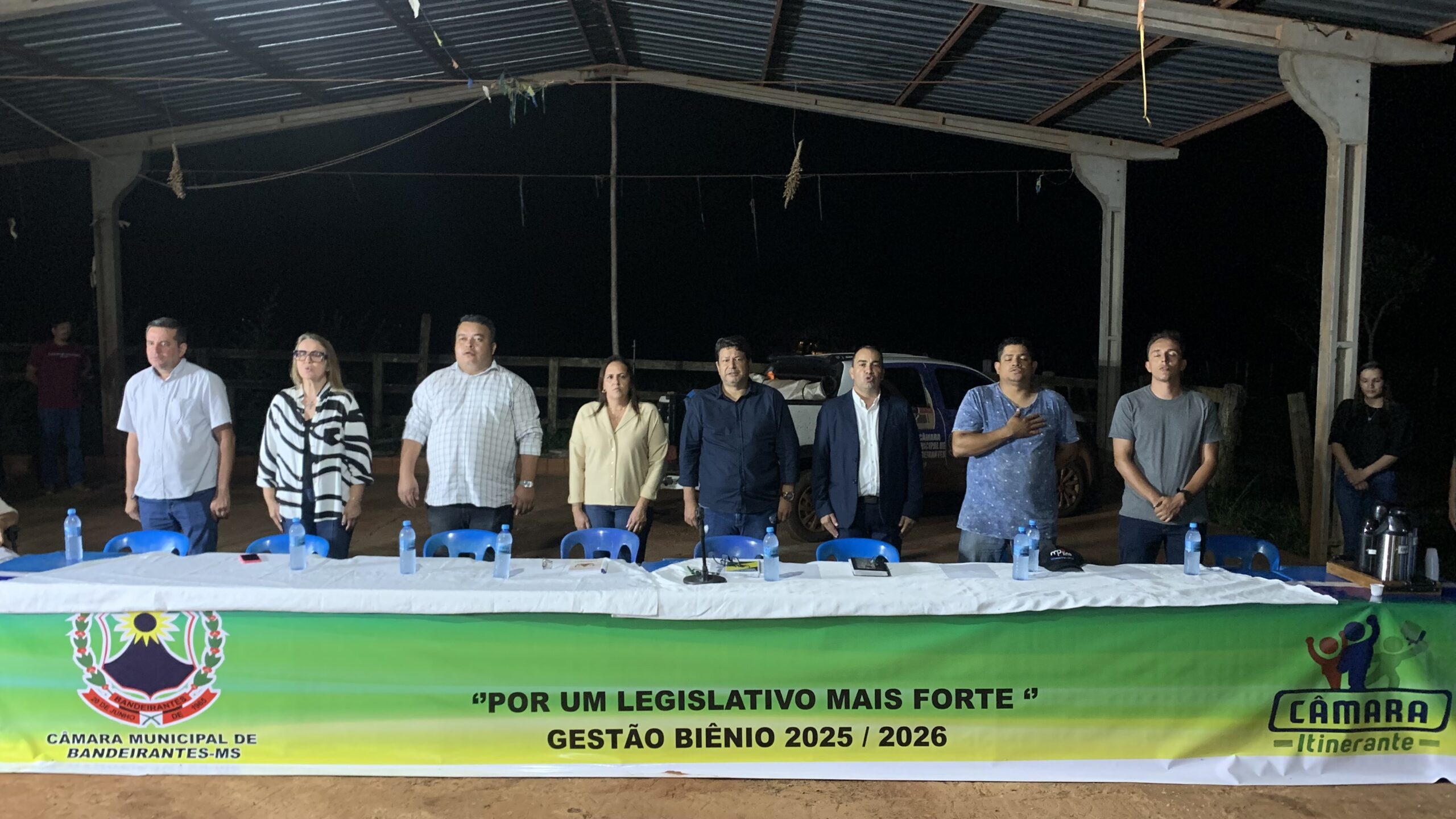 Câmara Municipal de Bandeirantes realiza a primeira Sessão Itinerante